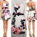 Lilly Pulitzer Dresses | Lilly Pulitzer Strapless Floral Dress Amberly Cameo White Stroke Of Midnight *8 | Color: Pink/White | Size: 8