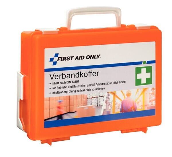 Verbandkoffer für Betriebe und Baustellen nach DIN 13157, orange Image