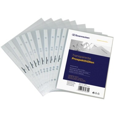 Soennecken Prospekthülle 1506 DIN A5 PP transparent 100 St./Pack. Image