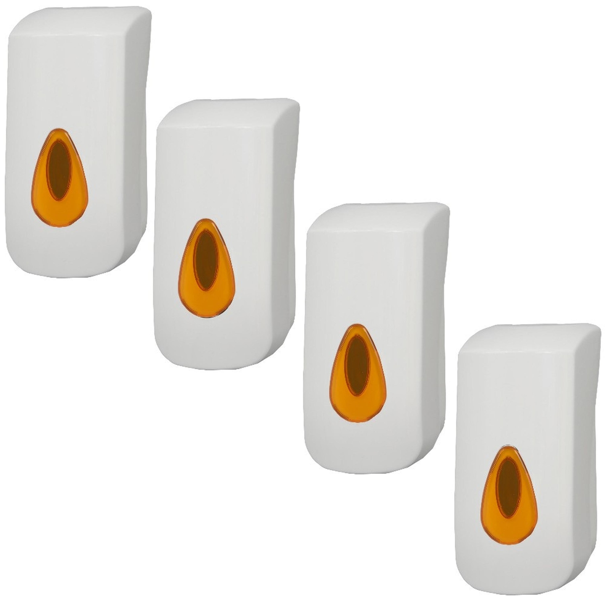 All Care 4 PlastiQline Schaumseifenspender - 400 ml - Kunststoff - Seifenspender - orange Image