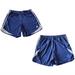 Adidas Shorts | Adidas Blue/White Stripe Climacool 100% Polyester Athletic Shorts Size L | Color: Blue/White | Size: L