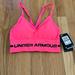 Under Armour Intimates & Sleepwear | Nwt Under Armour Seamless Compression Sports Bra Size Xs | Color: Pink | Size: Xs