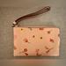 Coach Bags | Coach Corner Zip Wristlet With Mystical Floral Print C8701 Faded Blush | Color: Red | Size: Os