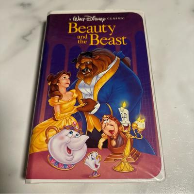 Disney Media | Beauty And The Beast (Vhs 1992) -Walt Disney's Black Diamond Classic Video Movie | Color: Black | Size: Os