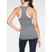 Athleta Tops | Athleta Speedlight Heather Tank Women Xs Extra Small Gray Ruched Sides Racerback | Color: Gray | Size: Xs