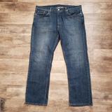 Levi's Jeans | Levi's 559 Relaxed Straight Fit Dark Wash Jeans 40w 32l | Color: Blue | Size: 40