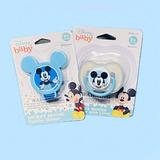 Disney Accessories | Disney Baby Pacifier Set Pacifier Cover And Holder Nwt Mickey Mouse Blue White | Color: Blue/White | Size: Osbb