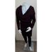Lululemon Sweaters | Lululemon Athletica Serenity Reversible Cowl Sweater Dress, Burgundy, Sz. Xs-S | Color: Gray/Red | Size: S