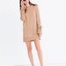 Madewell Dresses | Madewell 100% Merino Wool Tie Cuff Sweater Dress | Color: Tan | Size: M