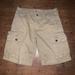 American Eagle Outfitters Shorts | American Eagle Tan Y2k Cargo Classic Length Normcore 32 Shorts | Color: Tan | Size: 32