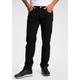 Regular-fit-Jeans LEE "DAREN ZIP FLY" Gr. 32, Länge 34, schwarz (clean black) Herren Jeans Regular Fit