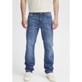 Regular-fit-Jeans BLEND "Rock fit" Gr. 32, Länge 32, blau (middle blue) Herren Jeans Regular Fit