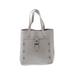 Botkier Leather Tote Bag: Pebbled Gray Print Bags