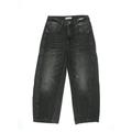 Zara Jeans - Adjustable: Black Bottoms - Kids Girl's Size 14 - Black Wash