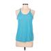 Nike Active Tank Top: Blue Activewear - Women's Size Medium