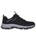 Skechers Women's Relaxed Fit: Trego - Trail Destiny Sneaker | Size 11.0 Wide | Black/Charcoal | Synthetic/Textile