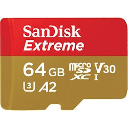 SanDisk Extreme 64 GB MicroSDXC UHS-I Klasse 10 Image