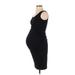 Old Navy - Maternity Casual Dress - Bodycon: Black Dresses - Women's Size X-Small