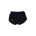 Under Armour Athletic Shorts: Black Solid Activewear - Women's Size Medium