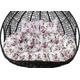 FUYAO Replacement Double Egg Chair Cushion Outdoor Patio Wicker Loveseat Hanging Swing Egg Chairs for 2 Persons, Ideal for Patio, Backyard, Balcony - Hammock Swing Chair Cushion