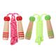 POPETPOP 8 Pcs Cartoon Skipping Rope Wood Jump Rope Adjustable Skipping Ropes Portable Skipping Ropes Exercise Jumping Ropes for Kids Cotton Rope Sports Fitness Equipment Child