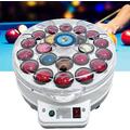 TANZEM Pool Ball Polisher/Pool Balls Set,Snooker Ball Cleaning Machine, Pool Ball Cleaner Polishing Machine Is Suitable Billiards Ball Set Snooker Ball Set, 22 Pool Ball,2-in-1