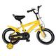 innytund Kids Bicycle 14 Inch Kids Bicycle Girls Boys Bicycle Yellow Universal Kids Bike with Support Wheels and Seat handle Beginner Bike Kid's for Girls and Boys 3-8 years and more