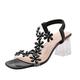 Harpily Women's Ankle Strap Heels Low Mid Heel Sandals Wedding Bridal Prom Women's Kitten Heel Lace Up Sandals Open Toe Strappy Dress Wide Fit Sandals Prom Silver Shoes Girls High Heels