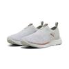 Slip-On Sneaker PUMA "SOFTRIDE REMI SLIP-ON KNIT WN'S", Gr. 41, rosa (ash gray, puma weiß, rose gold), Textil, sportlich, Schuhe
