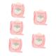 FRCOLOR 5 Sets Hot Water Bag Irrigation Outdoor Product Multipurpose Pink