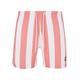 Badeshorts URBAN CLASSICS "Herren Pattern Swim Shorts" Gr. XXL, US-Größen, pink (palepinkbarstripe) Herren Badehosen Herrenbademode