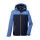 Softshelljacke KILLTEC "KOS 344 BYS SFTSHLL JCKT" Gr. 176, blau Kinder Jacken Sportjacken