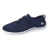 Barfußschuh DOCKERS BY GERLI, Damen, Gr. 36, blau (navy), Textil, sportlich, Schuhe, Schlupfschuh, Sneaker, Sommerschuh in lässiger Strick-Optik