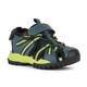 Sandale GEOX "J BOREALIS BOY B" Gr. 39, bunt (navy, limette) Kinder Schuhe