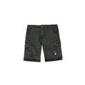 Shorts ALPHA INDUSTRIES "ALPHA Kids - Crew Short Patch Kids" Gr. 16, Normalgrößen, grau (greyblack) Jungen Hosen Alpha Industries