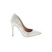 Steve Madden Heels: Pumps Stilleto Bohemian Ivory Snake Print Shoes - Women's Size 8 - Pointed Toe