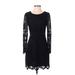 Cupcakes & Cashmere Cocktail Dress: Black Dresses - Women's Size 2