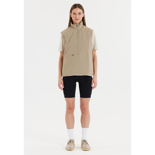 Funktionsweste SOS ""Ortler"", Herren, Gr. XL, braun (hellbraun), 100% Polyamid, sportlich, ohne Ausschnitt, Westen, mit Primaloft-Wattierung