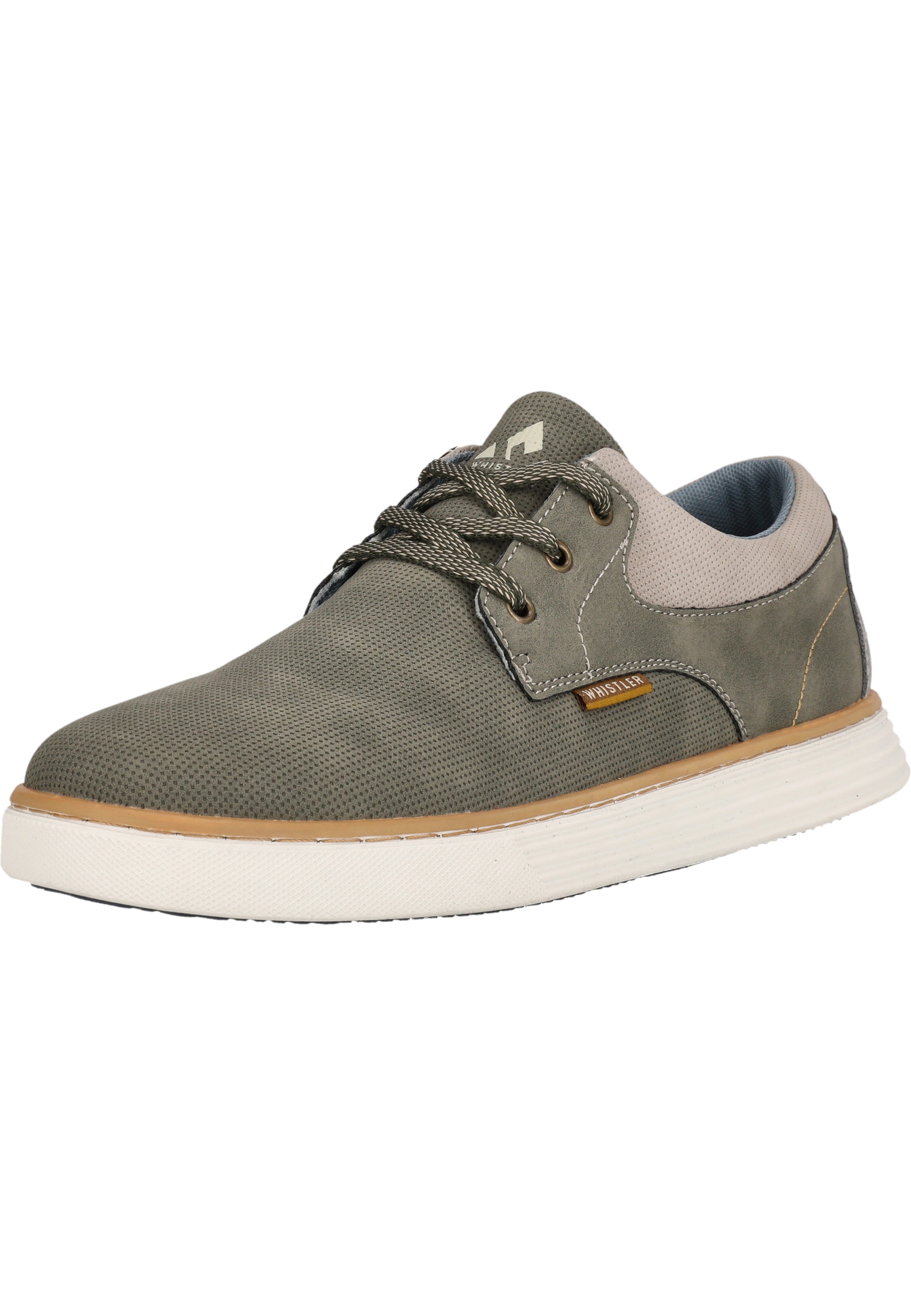 Sneaker WHISTLER "Kuyaer", Gr. 43, grün (khaki), Kunstfaser, Polyurethane, Casual, Schuhe, mit atmungsaktivem Obermaterial Image