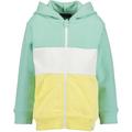 Sweatjacke BLUE SEVEN "Kids Sweatjacke, Kapuze" Gr. 128, blau (sea orig) Jungen Sweatjacken Sportjacken