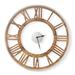 Costway 16/20 Inch Silent Wall Clock with Classic Frame Classic Roman