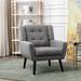 Modern Soft Material Ergonomics Accent Chair Living Room Chair Bedroom Chair Home Chair With Legs For Indoor Home
