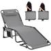 Folding Chaise Lounge Chair for Outside Beach, Sunbathing, Patio, Pool, Lawn, Deck