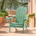 Bonosuki Folding Adirondack Chair Patio Outdoor Plastic Fire Pit Chair