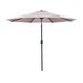 9 ft.Aluminum Market High Quality Light Tilt Patio Beach Umbrella without Base