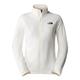 The North Face Fleecejacke "W 100 GLACIER FZ - EU" Damen white dune, Gr. L, Polyester, für aktive Tage