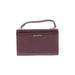 Giani Bernini Leather Satchel: Pebbled Burgundy Graphic Bags