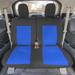FH Group Neoprene Custom Fit Full Set Seat Covers For 2020-2022 Ford Explorer Base Fabric in Blue | 1 H x 17 W x 26.5 D in | Wayfair