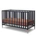 Sorelle Mia 3-in-1 Convertible Crib Wood in Brown | 35 H x 55 W x 30 D in | Wayfair 845-MIDNAT