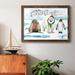 The Holiday Aisle® Arctic Animal Collection A Canvas, Solid Wood in Blue/Red/White | 18 H x 26 W x 1.5 D in | Wayfair